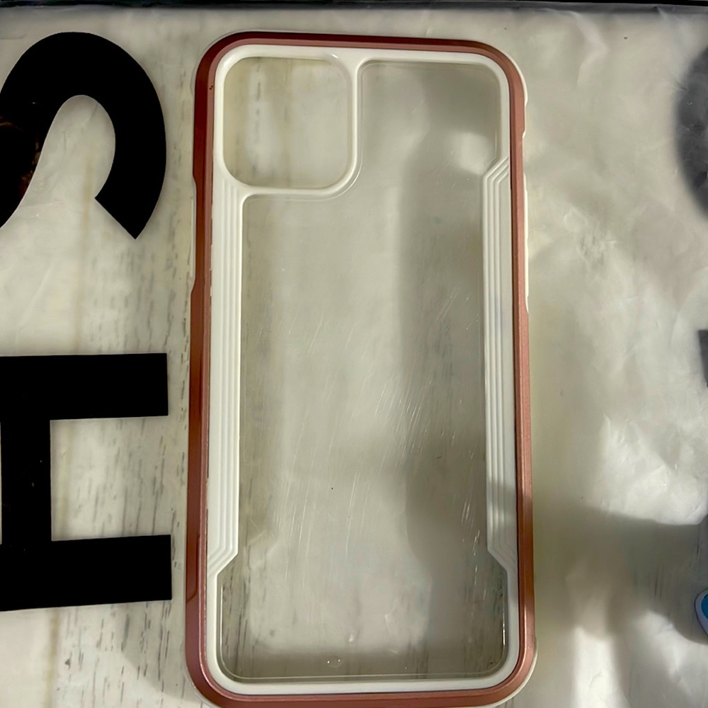 Rose gold iphone 11 case